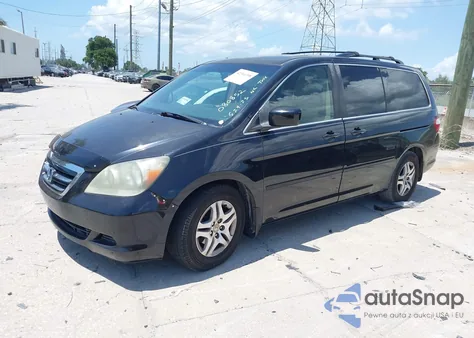 2006 Honda Odyssey Ex-L z USA, uszkodzony, nr VIN 5FNRL38746B080852